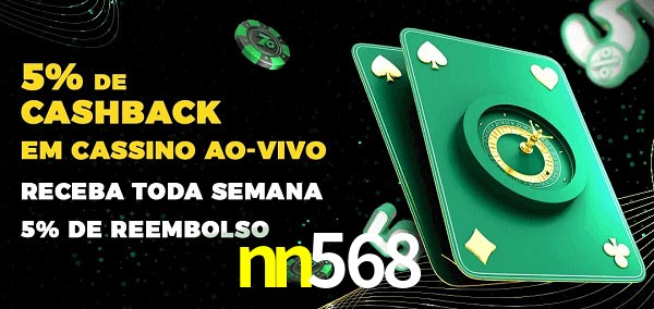 Promoções do cassino ao Vivo nn568